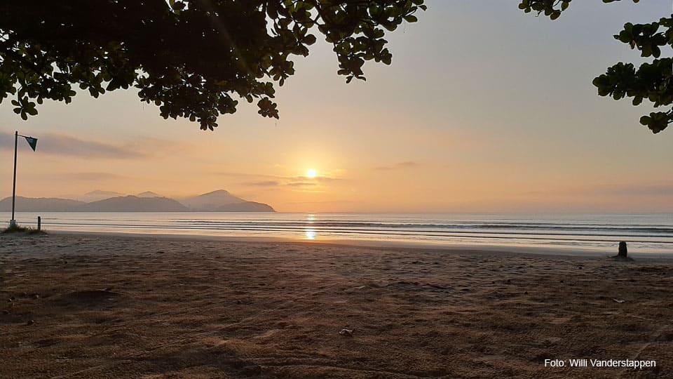 Praia do Indaiá em Caraguatatuba.